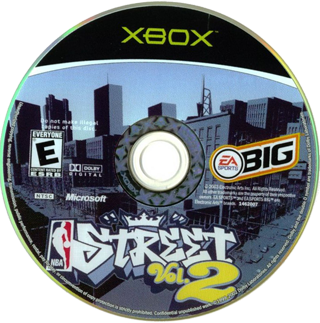NBA Street Vol. 2 (USA) Game Disc